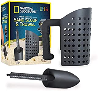 NATIONAL GEOGRAPHIC Sand Scoop and Shovel Accessories for Metal Detecting and Treasure Hunting