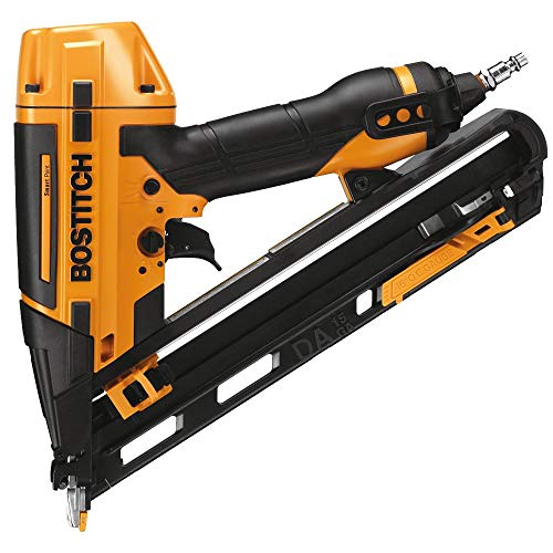 BOSTITCH Finish Nailer Kit, 15GA, DA Style with SmartPoint (BTFP72155)