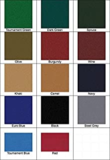 ProForm 8' High Speed Professional Pool Table Cloth Felt - Tournament Green