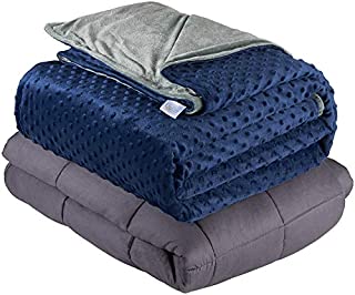 Quility Weighted Blanket for Adults - Queen Size, 60