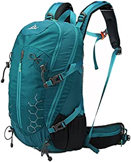 TOFINE Backpack Lightweight Daypack Waterproof for Internal Frame Backpacks Dark Green 30L