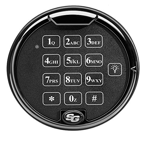 Sargent & Greenleaf S&G AxisBlu Bluetooth Electronic Safe Lock Kit | 1-Battery Keypad