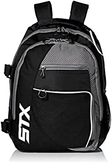 STX Lacrosse AS BPSD BK/XX Sidewinder Lacrosse Backpack, Black