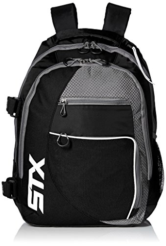 STX Lacrosse AS BPSD BK/XX Sidewinder Lacrosse Backpack, Black