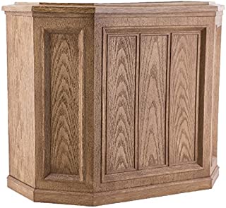 AIRCARE 696 400HB Whole House Credenza Evaporative Humidifier for 3600 sq. ft, Light Oak