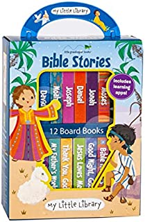 My Little Library: Bible Stories (12 Board Books & 3 Downloadable Apps!)