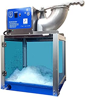 Paragon - Manufactured Fun Arctic Blast SNO Cone Machine for Professional Concessionaires Requiring Commercial Heavy Duty Snow Cone Equipment 1/3 Horse Power 792 Watts, Blue