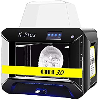 QIDI TECH 3D Printer, Large Size X-Plus Intelligent Industrial Grade 3D Printing with Nylon, Carbon Fiber, PC,High Precision Printing 10.6x7.9x7.9 Inch