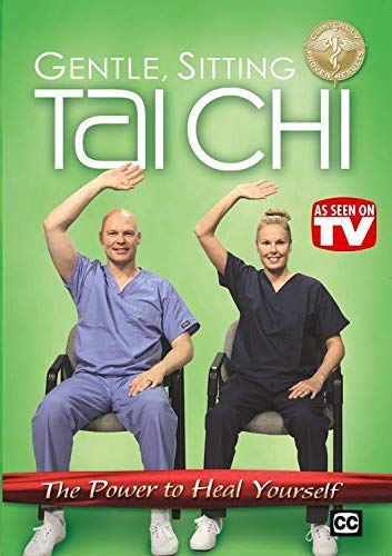 Gentle, Sitting Tai Chi DVD - Basic Healing Exercise Tai Chi Exercises To Rejuvenate, Energize and De-Stress; for Beginners, Seniors, And Those With Joint Pain, Back Pain and More