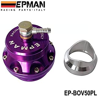EPMAN Motorsport 50mm Weld On Blow Off Valve BOV For Audi And Volkswagon (Purple)