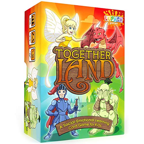 Togetherland Therapy Card Game for Kids - Develop Social Skills and Emotional Control - Perfect for Counselors Groups and Families - Helps with ADHD, Low Self-Esteem Impulse Anger Regulation and More