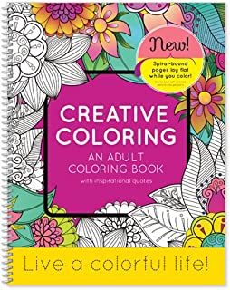 SDI Creative Coloring - an Adult Coloring Book with Inspirational Quotes - 8.5