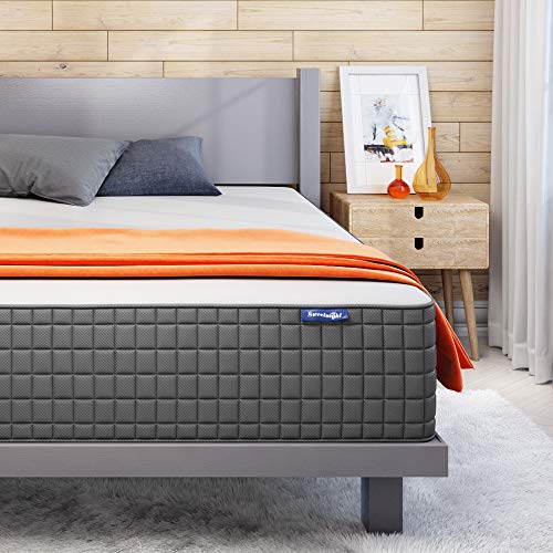 Sweetnight Queen Mattress, 12 inch Gel Memory Foam Queen Size Mattress in a Box, Ventilate Bed Mattress for Sleep Cooler & Pressure Relief