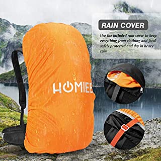 Rain Cover for HOMIEE Hiking Backpack 50L Travel Camping Backpack