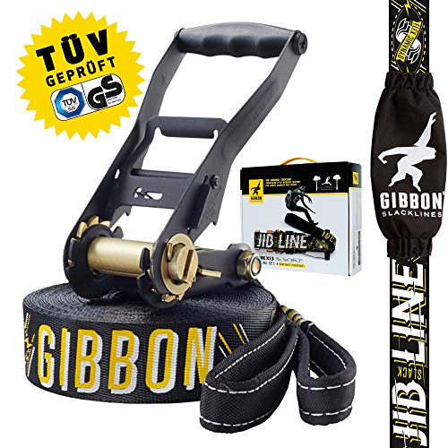 Gibbon Slacklines - Jibline, Black, 49-Feet