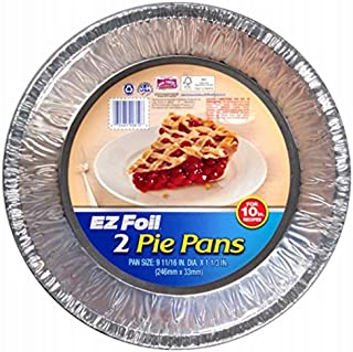 EZ Foil Pie Tin Single Extra Large, 2 CT, Multicolor