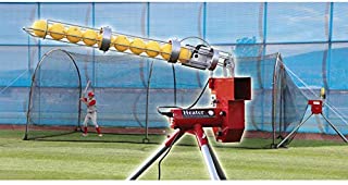 Heater Sports Sports Baseball Pitching Machine and Xtender 24 Batting Cage