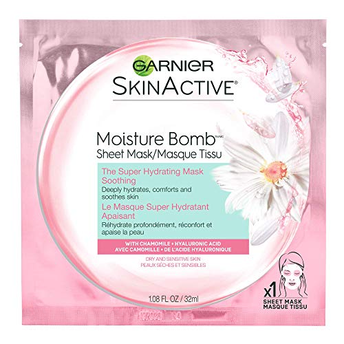 Garnier SkinActive Moisture Bomb The Super Hydrating Smoothing Mask, 1.08 F