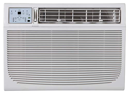 Keystone Energy Star 15,100 BTU 115V Window/Wall Air Conditioner with Follow Me LCD Remote Control, 15,000, White