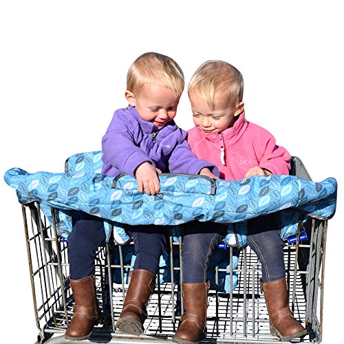 Double Shopping Cart Cover - Twins Shopping Cart Cover - Extra Large Shopping Cart Cover - Shopping Cart Cover - Shopping Cart Cover Costco - Cart Cover for Babies