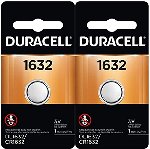 2 x 2 Duracell CR1632 1632 car remote batteries