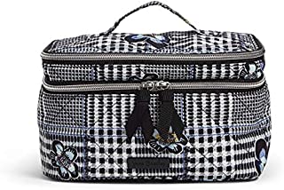 Vera Bradley Performance Twill Brush Up Cosmetic Makeup Organizer Case, Bedford Plaid