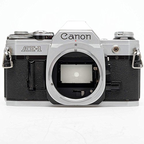 AE-1 35mm SLR Manual Focus Camera Body (Chrome), 35mm Cameras