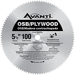 Avanti 5-1/2 X 100T Plywood, Silver, One Size (A05100X)