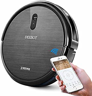 ECOVACS DEEBOT N79 Robotic Vacuum Cleaner with Strong Suction, for Low-Pile Carpet, Hard Floor, Wi-Fi Connected