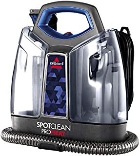 BISSELL SpotClean ProHeat Portable Spot and Stain Carpet Cleaner, 2694, Blue