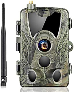 SUNTEKCAM LTE 4G Cellular Trail Cameras - 20MP 1080P Wireless Camera for Wildlife Monitoring with 0.3 Second Trigger Speed Cellular Game Camera