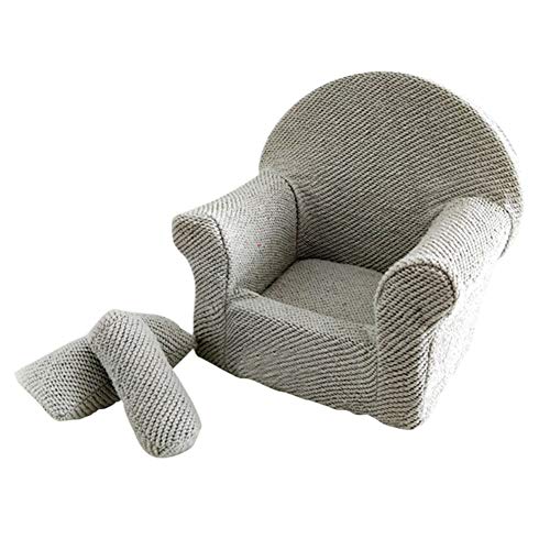 Kids Upholstered Shoot Photography Props Newborn Chair Photo Prop Small Infant Couch Photo Prop for Photography