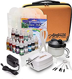 Watson & Webb Master Airbrush Cake Decorating Kit plus 14 bottles