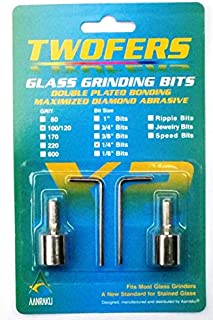 Aanraku 1/4 Inch Grinder Bits - 2 in pack