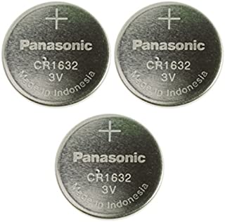 Panasonic CR1632-3 CR1632 3V Lithium Coin Battery (Pack of 3)