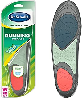 Dr. Scholls Running Insoles // Reduce Shock and Prevent Common Running Injuries: Runner's Knee, Plantar Fasciitis and Shin Splints (For Women's 5.5-9, also Available for Men's 7.5-10 & Men's 10.5-14)