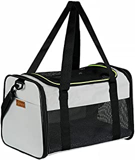 Akinerri Airline Approved Pet Carriers,Soft Sided Collapsible Pet Travel Carrier for Medium Puppy and Cats, Cats Carrier, Pet Carriers for Small Medium Cats