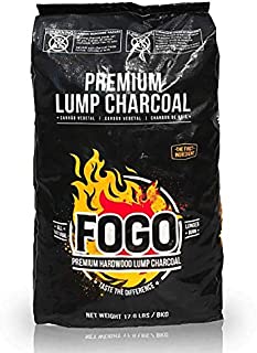 Fogo Premium Oak Restaurant All-Natural Hardwood Lump Charcoal for Grilling and Smoking, 17.6 Pounds