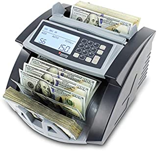 Cassida 5520 UV/MG - USA Money Counter with UV/MG/IR Counterfeit Detection - Bill Counting Machine w/ ValuCount, Add and Batch Modes - Large LCD Display & Fast Counting Speed 1,300 Notes/Minute