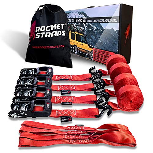 Rocket Straps - Heavy Duty Ratchet Straps | 1.5