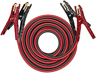 THIKPO Heavy Duty Jumper Cables, 4AWG x 20Ft Battery Cables with UL-Listed Clamps, 12V Booster Cables for Car, SUV and Trucks with up to 5-Liter Gasoline and 3-Liter Diesel Engines