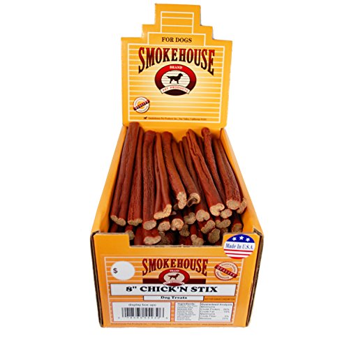 Smokehouse Chicken Stix Dog Treatss, 60 Count - 55430-6