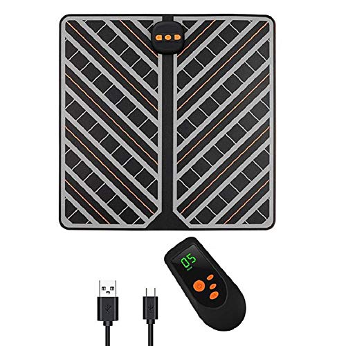 WZWTYN Folding Portable Foot Massager Mat Pad, Muscle Stimulator Machines for Improves Foot Circulation and Reduces Foot Pain