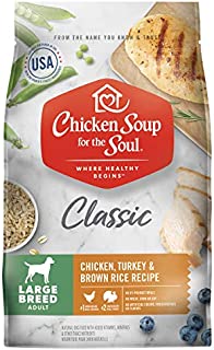 Chicken Soup for the Soul Pet Food - Large Breed Adult Dog FoodSoy Free, Corn Free, Wheat Free | Dry Dog Food Made with Real Ingredients No Artificial Flavors or Preservatives