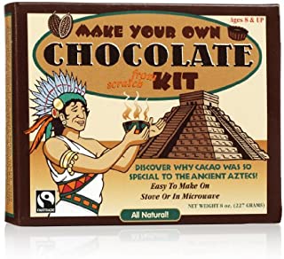 GLee Gum Organic DIY Chocolate Kit from All Natural Fair Trade Cocoa, 20 Pieces, 1 Pack