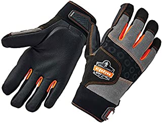 ProFlex 9002 Anti-Vibration Work Gloves, ANSI/ISO Certified, Full Fingered, Small