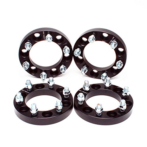 ZY WHEEL 4pcs Wheel Spacers Adapters Black 1