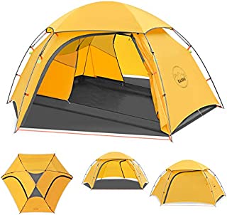 KAZOO Waterproof Backpacking Tent Ultralight 2 Person Lightweight Camping Tents 2 People Hiking Tents Aluminum Frame Double Layer