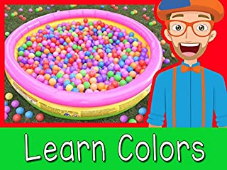 Ball Pit with Blippi - Colorful Videos for Kids