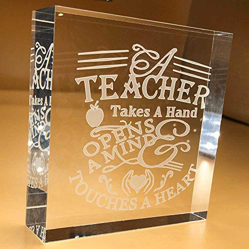 Teacher Gifts For Men | Women | Appreciation | Student | Teaching | Male | Funny | English | Keepsake | Paperweight